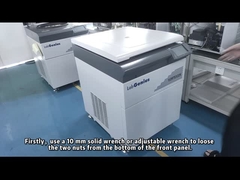 การติดตั้งมอเตอร์สำหรับเครื่องหมุนเหวี่ยง Cence Vortex 6K, DL-6M, Vortex 22K