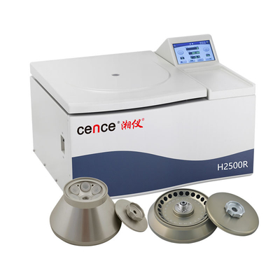 Benchtop Medical Centrifuge H2500R สำหรับ 1.5ml 2.2ml 10ml 15ml 30ml 50ml 100ml Tube