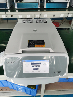 Cence เครื่อง centrifuge refrigerated H1750R centrifuge ความเร็วสูงที่มีสวิง rotor มุม rotor rotor capillary มี