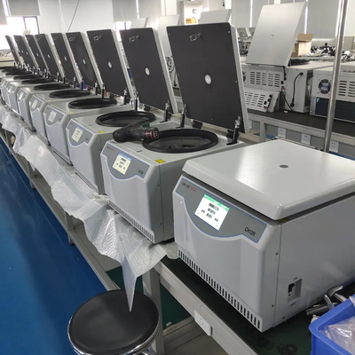 คลินิกแพทย์ LCD รายการห้องปฏิบัติการ เครื่อง centrifuge refrigerated 5000rpm