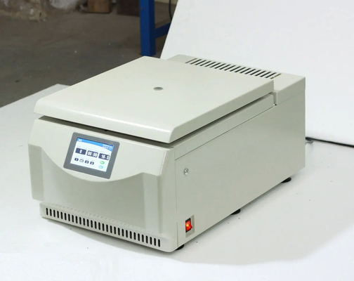 คลินิกแพทย์ LCD รายการห้องปฏิบัติการ เครื่อง centrifuge refrigerated 5000rpm