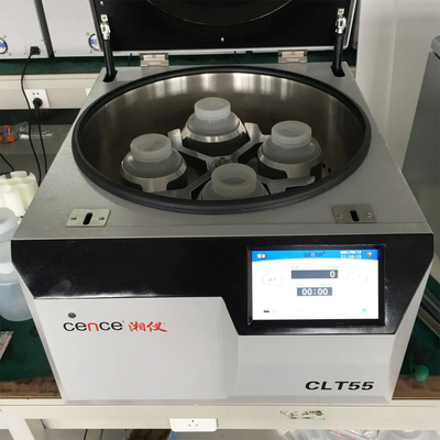 CLT55 แซนติฟิวเจอร์ห้องปฏิบัติการทางการแพทย์ Benchtop เครื่องเซนติฟิวเจอร์คลินิค