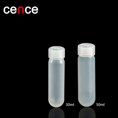 ท่อเซ็นทริฟิวเจอร์ความเร็วสูง Autoclavable ใน 30ml 50ml ขนาด PPCO วัสดุสําหรับเซ็นทริฟิวเจอร์ Beckman