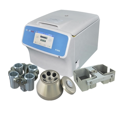 เครื่องหมุนเหวี่ยงความเร็วสูง Cence H1850 18500rpm 23797xg เครื่องมือในห้องปฏิบัติการทางการแพทย์