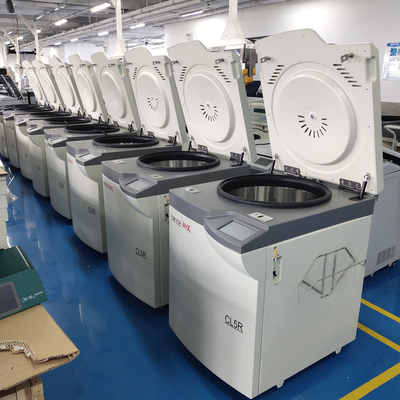 เครื่องหมุนเหวี่ยงสารแช่เย็น CL5R 5000 รอบต่อนาที ความจุ 4x1000 มล. สำหรับการวิเคราะห์เลือด