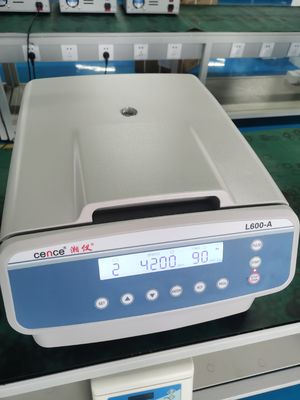 Cence L600-A เซนติฟิวเจอร์ความเร็วต่ํา 6000r/min 5120xg 16x15ml