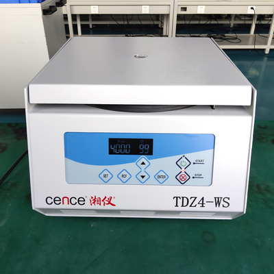 เครื่องหมุนเหวี่ยงสาร Cence TDZ4-WS ความเร็วต่ำ 4000 RPM 2200xg พร้อม 4 โรเตอร์