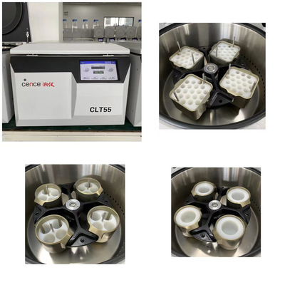 CLT55R เซ็นทริฟิวเจอร์ความเร็วต่ํา 5500r / นาที 4x750ml ความจุ