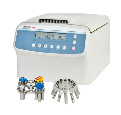 Cence L600-A เซนติฟิวเจอร์ความเร็วต่ํา 6000 รอบ / นาที 5120xg แบบเบนช์ท็อป