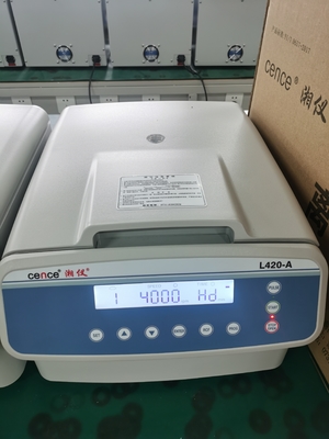 Cence L420-A เซ็นทริฟิวเจอร์ความเร็วต่ํา 4200rpm 2760xg ความจุสูงสุด