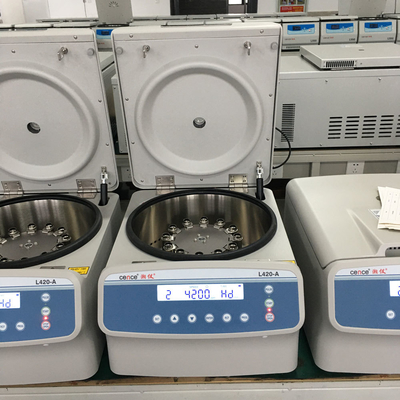Cence L420-A เซ็นทริฟิวเจอร์ความเร็วต่ํา 4200rpm 2760xg ความจุสูงสุด