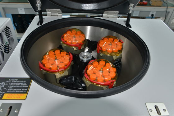 เครื่องหมุนเหวี่ยงเลือดแบบตั้งโต๊ะแช่เย็น CHT210R ความเร็วสูงสุด 21000 รอบต่อนาที Max RCF 32752xg และความจุ 4x750ml