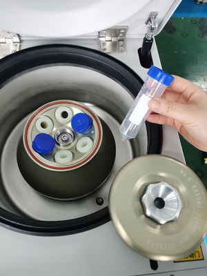 เครื่องหมุนเหวี่ยงความเร็วสูงแบบตั้งโต๊ะ H1750R ความเร็วสูงสุด 18500 รอบต่อนาที แรงเหวี่ยงหนีศูนย์กลางสูงสุด 29302xg และโรเตอร์แบบสวิง 4x100 มล.