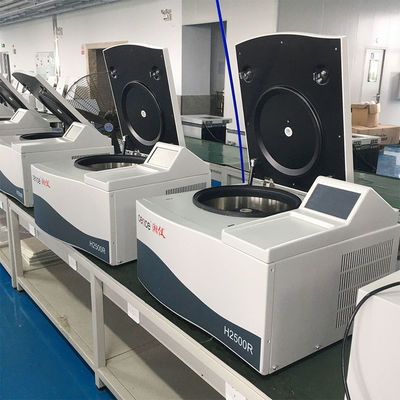 เครื่องหมุนเหวี่ยงสารแช่เย็นความเร็วสูง 25000 รอบต่อนาที พร้อม RCF 50560xg และความจุ 6x100 มล. สำหรับใช้ในห้องปฏิบัติการ