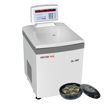 เครื่องหมุนเหวี่ยงความเร็วต่ำ DL-6M 6000r/min พร้อมสวิงโรเตอร์และโรเตอร์มุมพร้อมใช้งาน