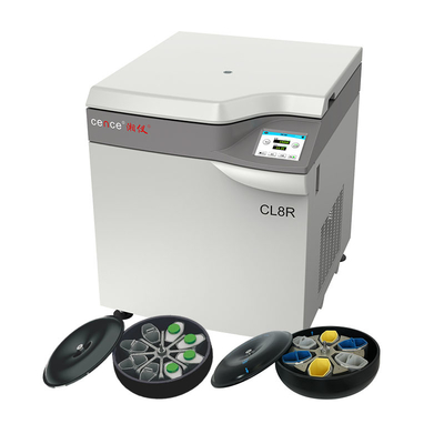เครื่องทดสอบ MAC ความจุสูงสุด Benchtop Centrifuge แช่เย็น, ตู้เย็นธนาคารเลือด Centrifuge CL8R