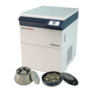 เครื่องหมุนเหวี่ยงแช่เย็นทางการแพทย์ความเร็วต่ำ VORTEX 6K สำหรับโรงพยาบาลและห้องปฏิบัติการ