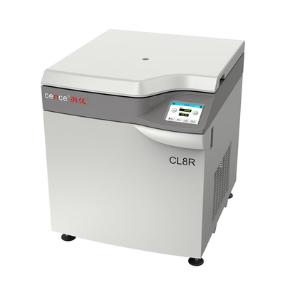 การทดสอบ MAC เครื่องหมุนเหวี่ยงแช่เย็นความจุสูง CL8R Blood Bank เครื่องปั่นเหวี่ยง Intelighence ใหม่
