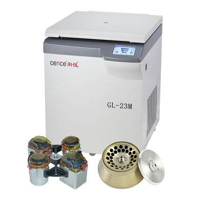 เวชศาสตร์คลินิก GL-23M เครื่องหมุนเหวี่ยงแช่เย็นขั้นสูงสำหรับหลอด 1.5ml ถึง 1000ml