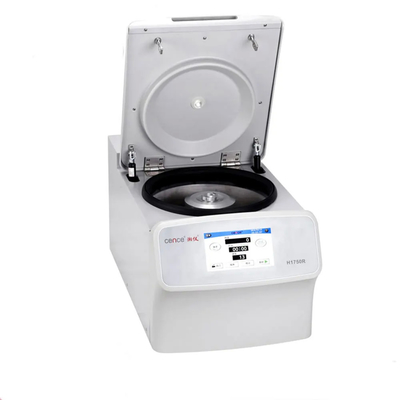 เซ็นทริฟิวเจอร์ห้องปฏิบัติการแพทย์ที่เย็น H1750R สําหรับท่อ PCR ไมโครและท่อเก็บเลือด