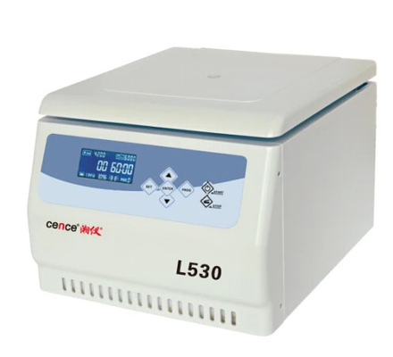 โรงพยาบาลห้องปฏิบัติการแพทย์ศูนย์กลาง L530 4x250ml รอเตอร์ 5300rpm