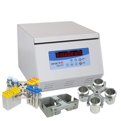 เครื่องหลอมศูนย์กลางความเร็วต่ํา TDZ5-WS มีความจุสูงสุด 4*250ml