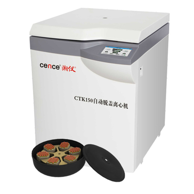 CTK150 / CTK150R เครื่องหมุนเหวี่ยงความเร็วต่ำอัตโนมัติ Decapping สำหรับการแยกเลือด